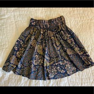 Floral skater skirt